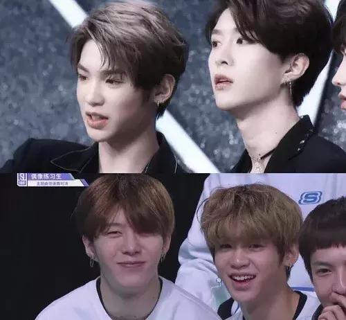 蔡徐坤张艺兴唇膏图片,朱正廷看蔡徐坤唇膏