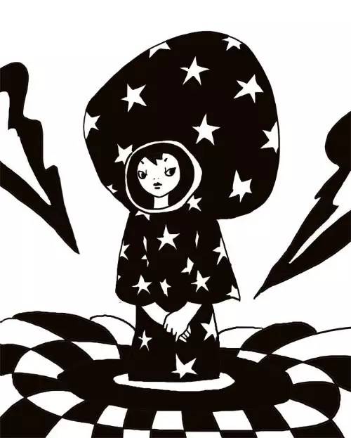 冒险少女笔下的炫丽插画