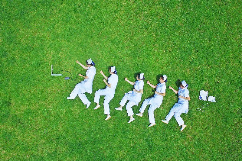 护士节护士特写镜头,护士节护士转场视频