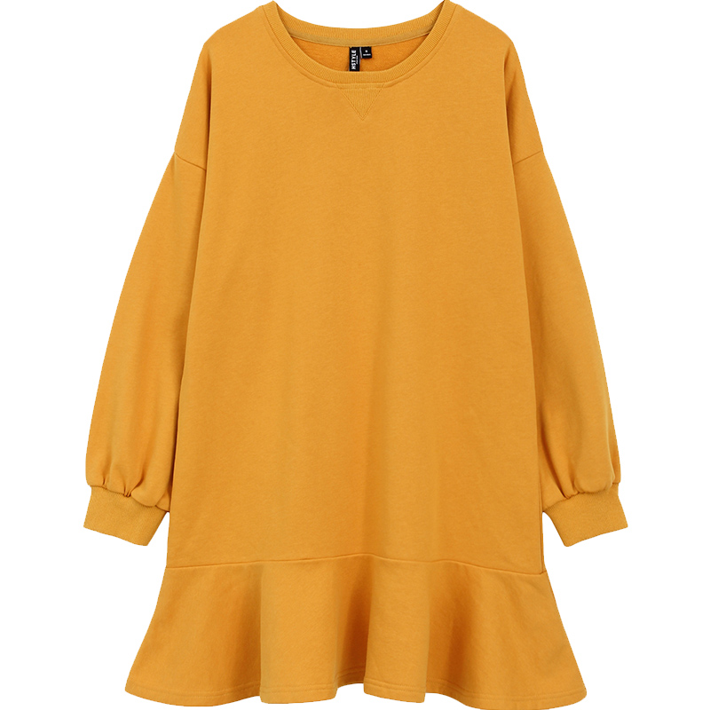 清新连衣裙英文,浪漫荷叶边美裙摇曳出万种风情