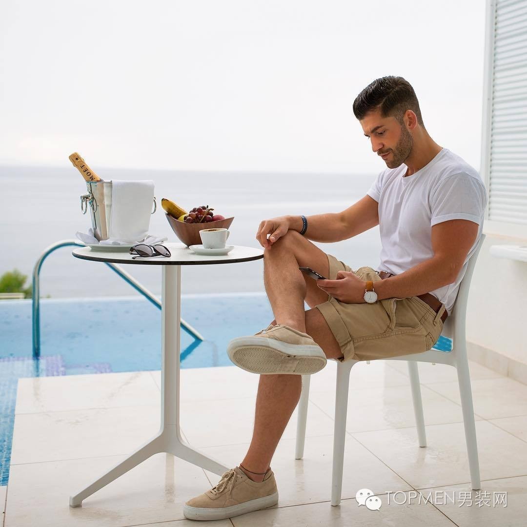 夏日男装带图案,男装夏日穿搭颜色