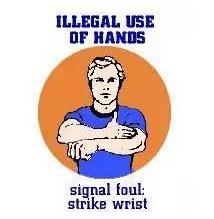 裁判手势判罚教学,NBA裁判判罚手势