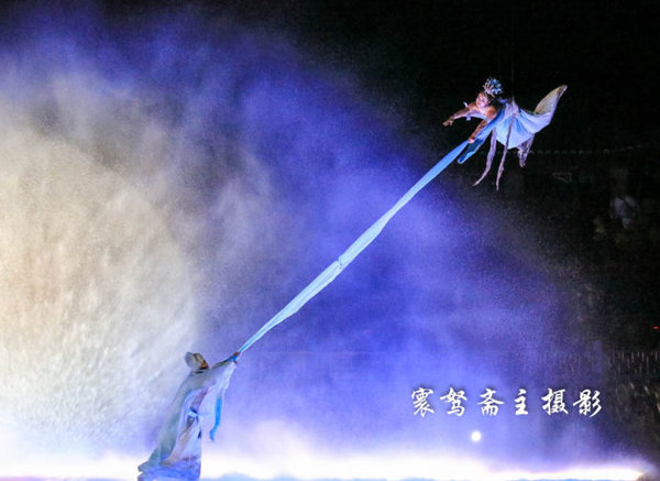 西安华清宫长恨歌实景,华清宫长恨歌舞剧大型实景演出