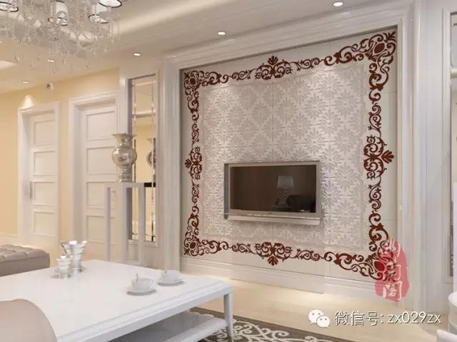 性价比最高的瓷砖电视墙,小众化瓷砖电视墙