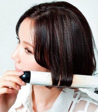 2020流行中短卷发烫发教程,短卷发最简单的扎法