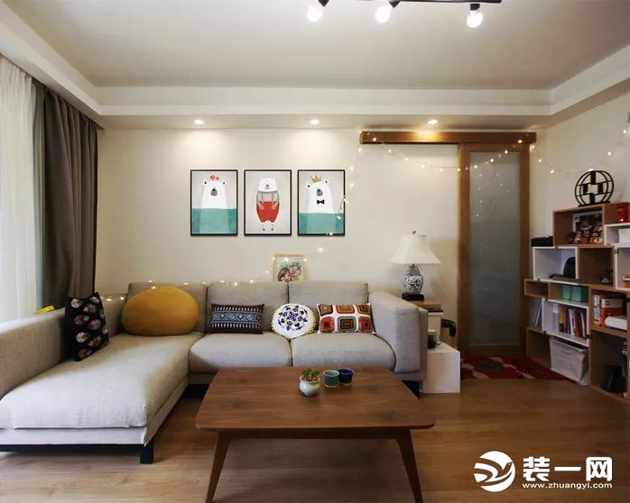 高新区附近80平轻奢风装修推荐,100平小三室装修北欧轻奢