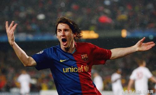 梅西09年(巴萨六冠王)十大战役:欧冠击倒曼联6-2屠皇马