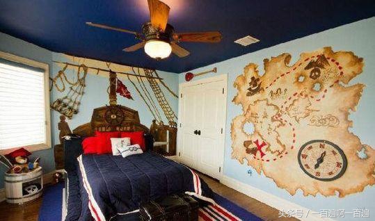 男孩房装修设计高级感,男孩屋装修风格效果图