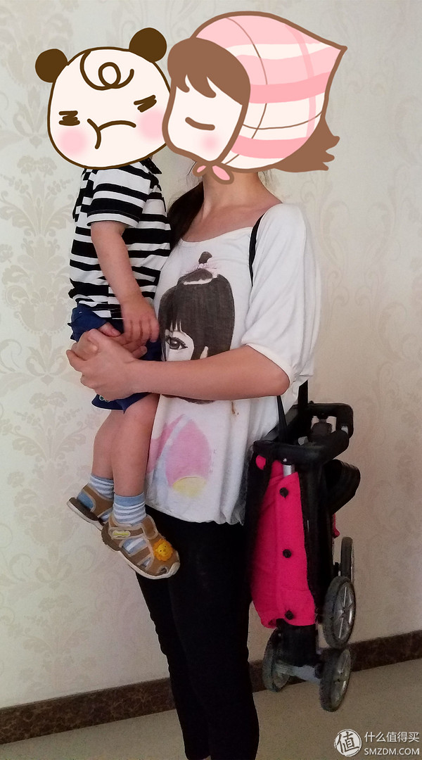 短小精悍!好孩子口袋车(D668)婴儿推车使用体验