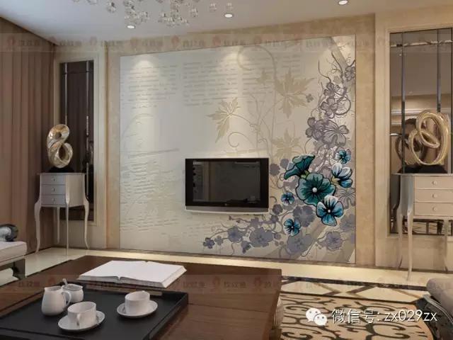 性价比最高的瓷砖电视墙,小众化瓷砖电视墙