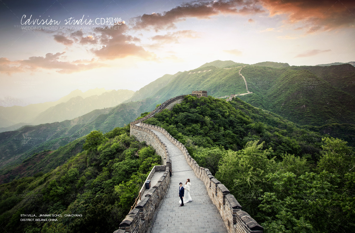 2016年旅行者之选—全球最佳地标性景点:CD视觉长城婚纱照