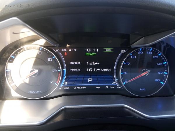吉利帝豪ev怎么看续航,吉利帝豪ev续航显示为0还能跑多远