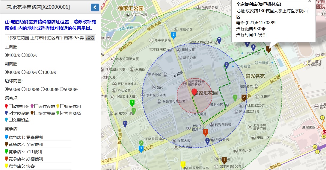 店铺选址分析软件,商圈分析与门店选址
