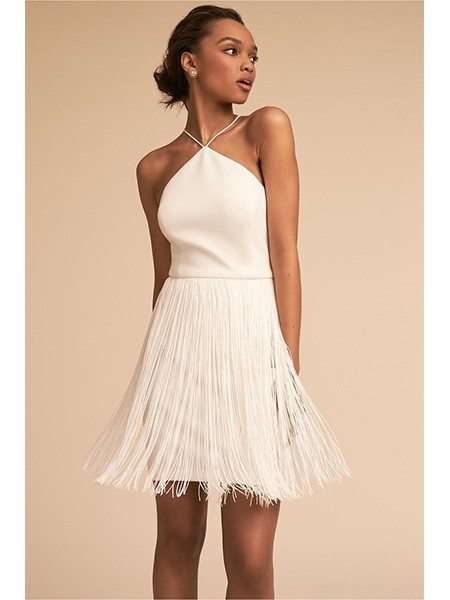 短款婚纱礼服,婚纱礼服小众高级短款