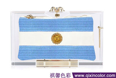 色彩搭配高级鲜艳的包包,世界杯色彩搭配