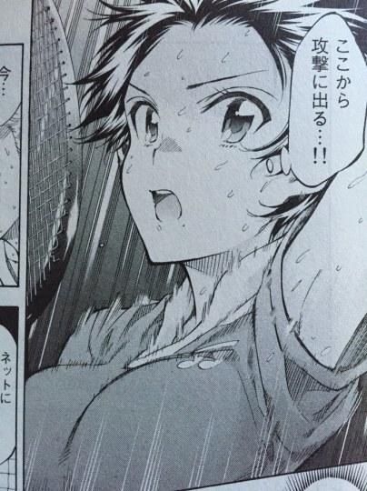 文明看球！运动漫画《轻羽飞扬》中欧派太工口