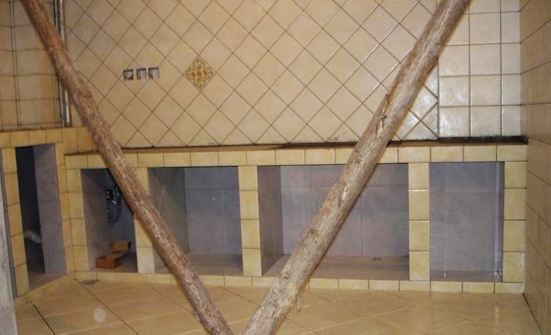 砖砌橱柜不做柜门怎么做才美观,砖砌橱柜如何免拉手