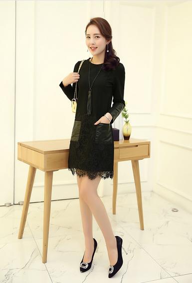 2015新款打底蕾丝长袖,今年最爆款加绒蕾丝打底