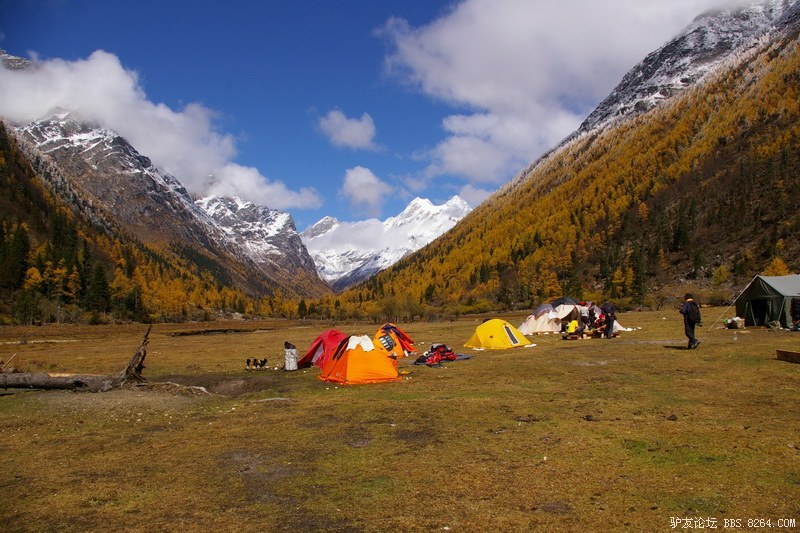 古道，细雨，暮雪-我的长坪沟半截秋色之旅