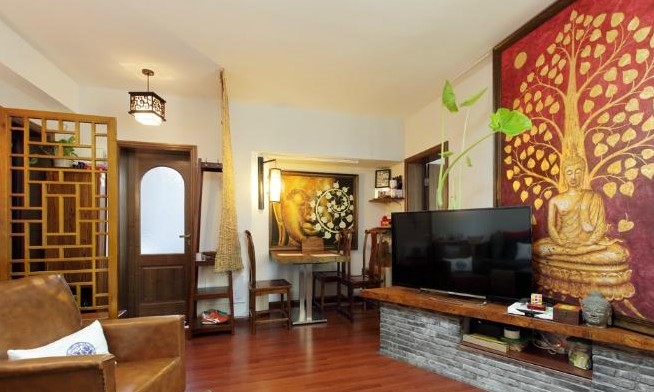 客厅有柱子怎么补救风水,客厅有尖角煞