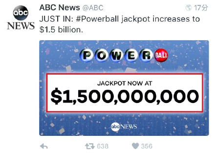 美国彩票开出20.4亿美元大奖,美国彩票中了100亿大奖