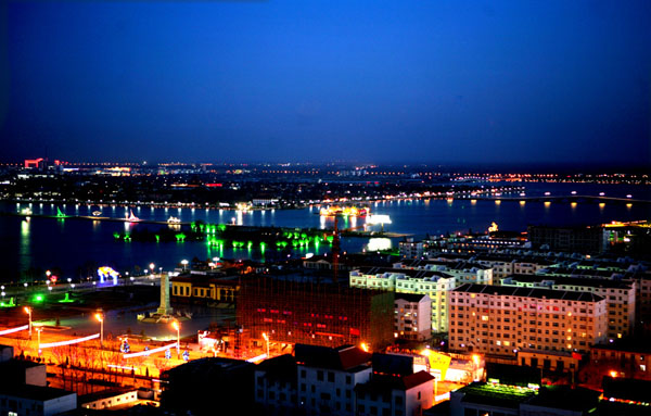 聊城水城之眼风景图片,美丽的江北水城聊城图片