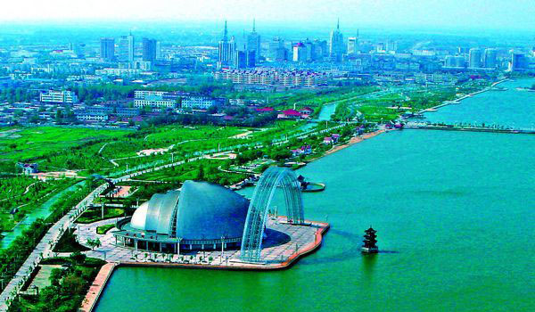 聊城水城之眼风景图片,美丽的江北水城聊城图片