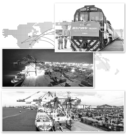 营口海铁联运,2019年营口港货物吞吐量