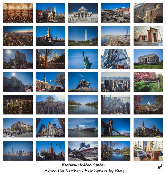 北半球穿越（93天12国，纯信息贴无游记，美西、墨西哥、美东、德国、意大利部分）