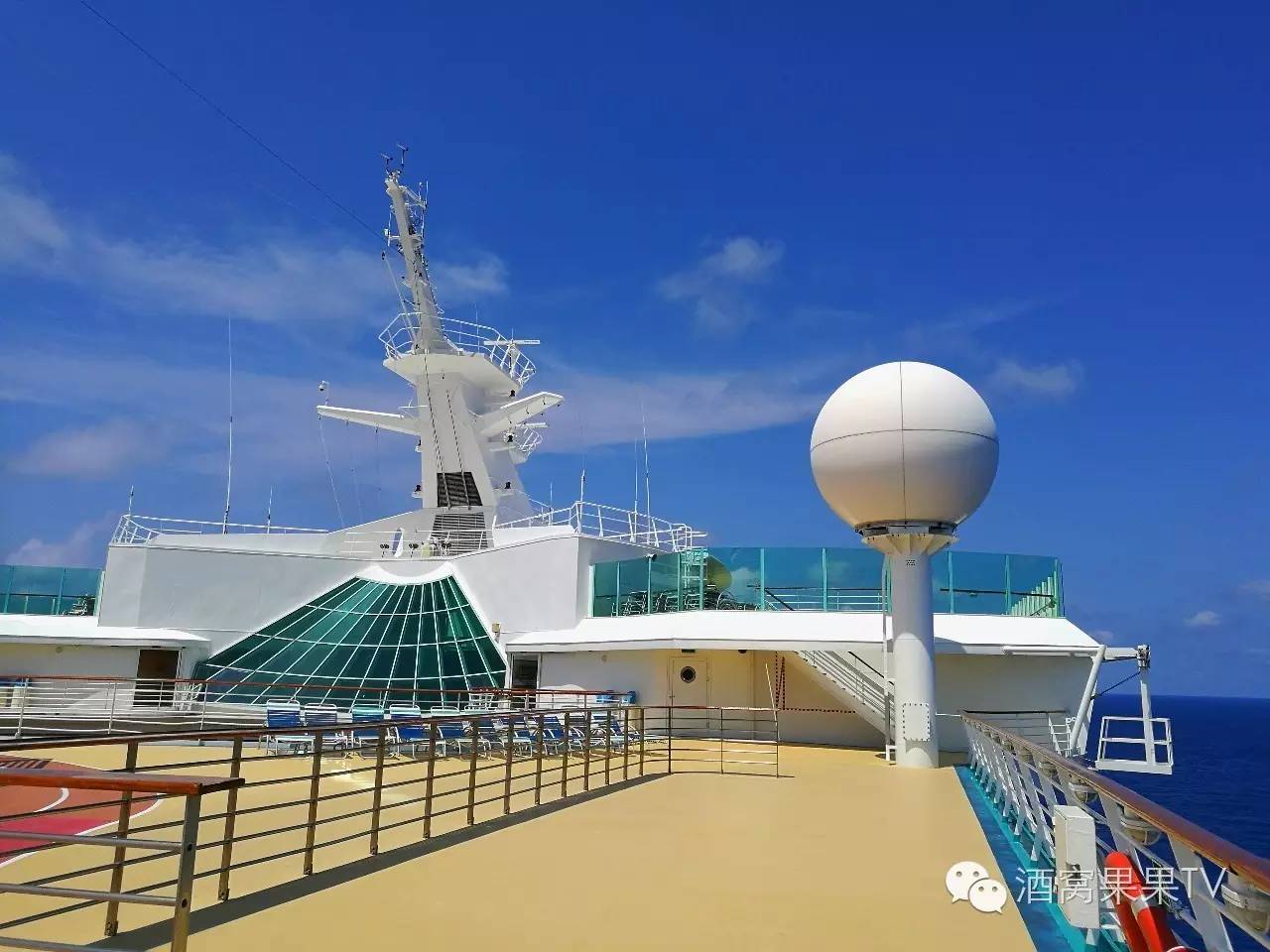 加勒比邮轮之旅,游轮畅游加勒比海