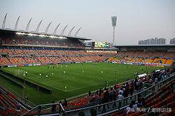 天津两座球场,天津泰达第一座专业足球场