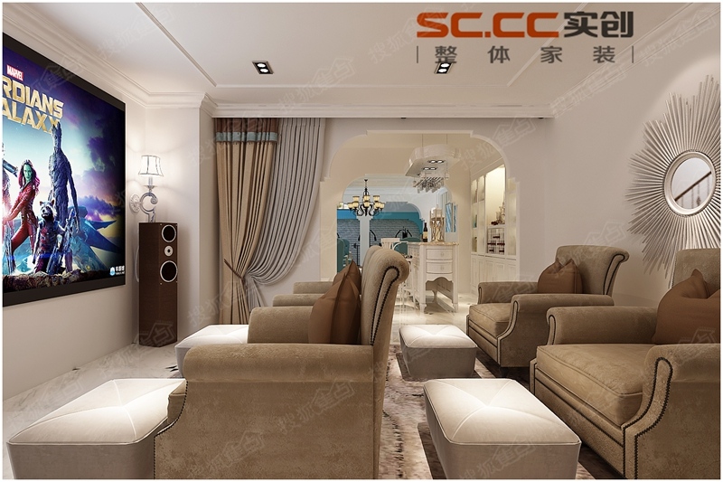 青岛红墅湾别墅德式装修,青岛世茂红墅湾别墅275平