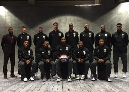 NBA03—16赛季全明星全家福照片詹韦好基友邓肯跨世纪