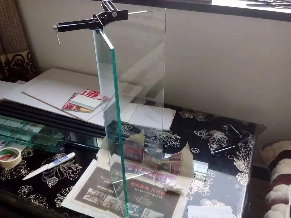 没养鱼有油膜,没养鱼只是在岸上走