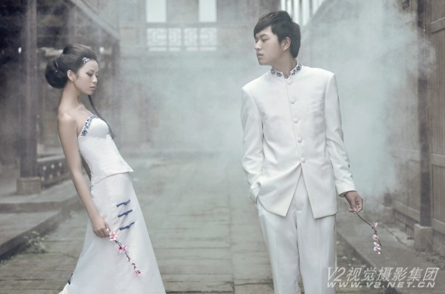 胖女孩拍婚纱怎么p,婚纱照胖人应该怎么拍