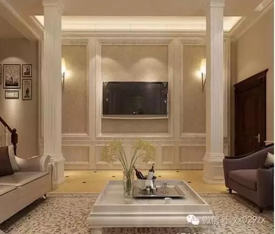 室内有柱子都是怎么装修的,装修时如何处理特别窄的柱子