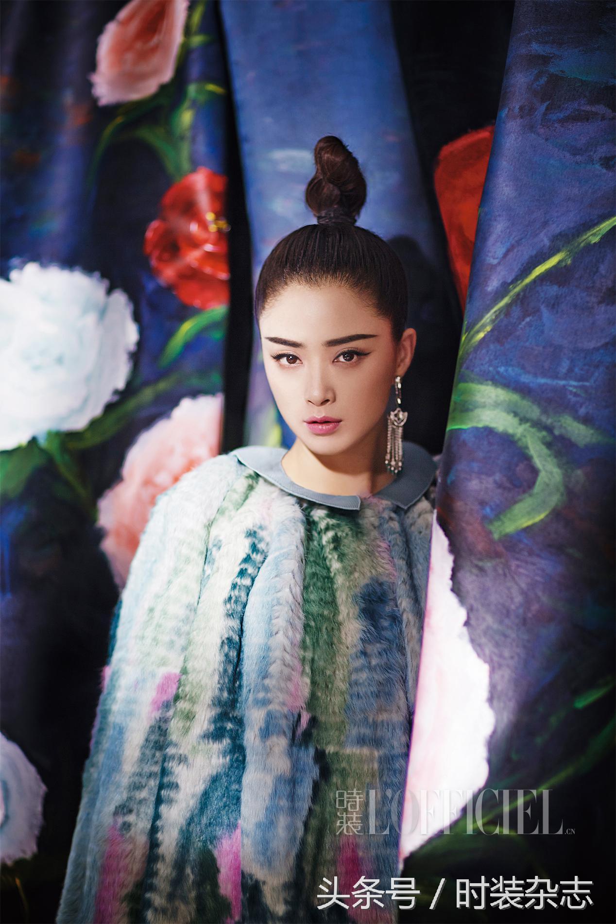 蒋欣甄嬛霸气名场面,蒋欣时尚大片惊艳众人