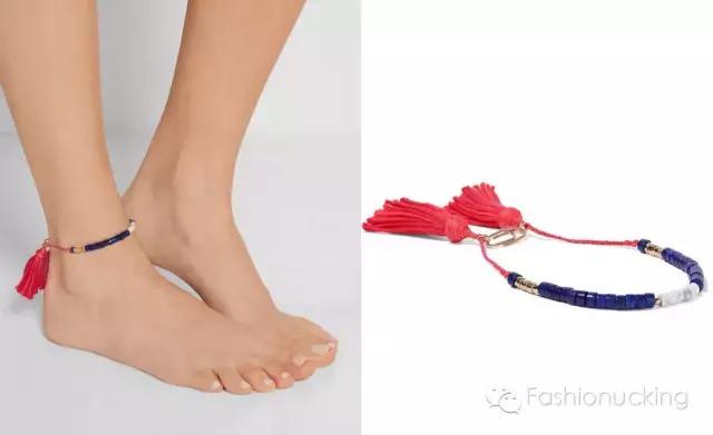 听说,脚踝链和鞋子更配哦