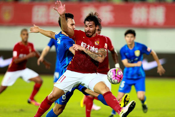 扎哈维恒大克星,扎哈维打爆恒大