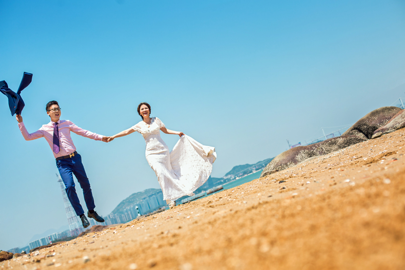 挑选婚纱照注意事项全攻略,婚纱照选衣服不拍腿技巧