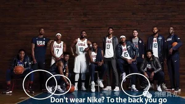 美国男篮和耐克,耐克美国篮球队