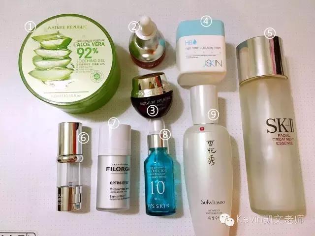 kevin老师用什么护肤品好,kevin老师美妆品推荐