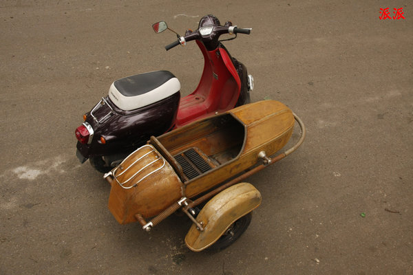 踏板自己能改挎斗吗,踏板能改越野轮吗