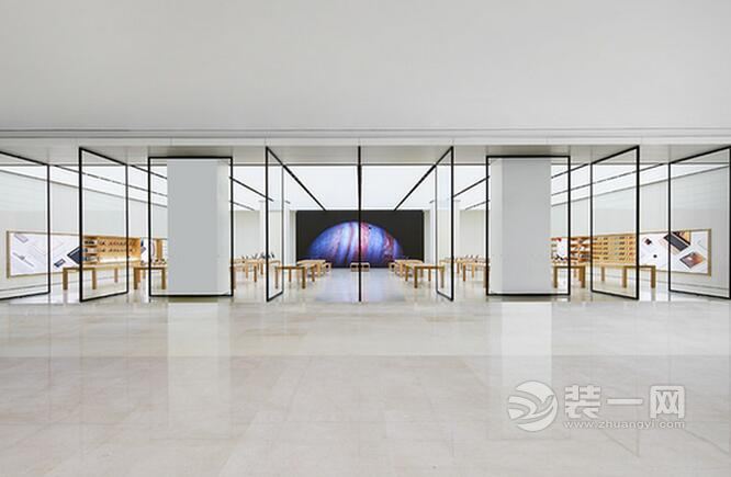 苹果店最新装修方案,苹果零售店装修风格