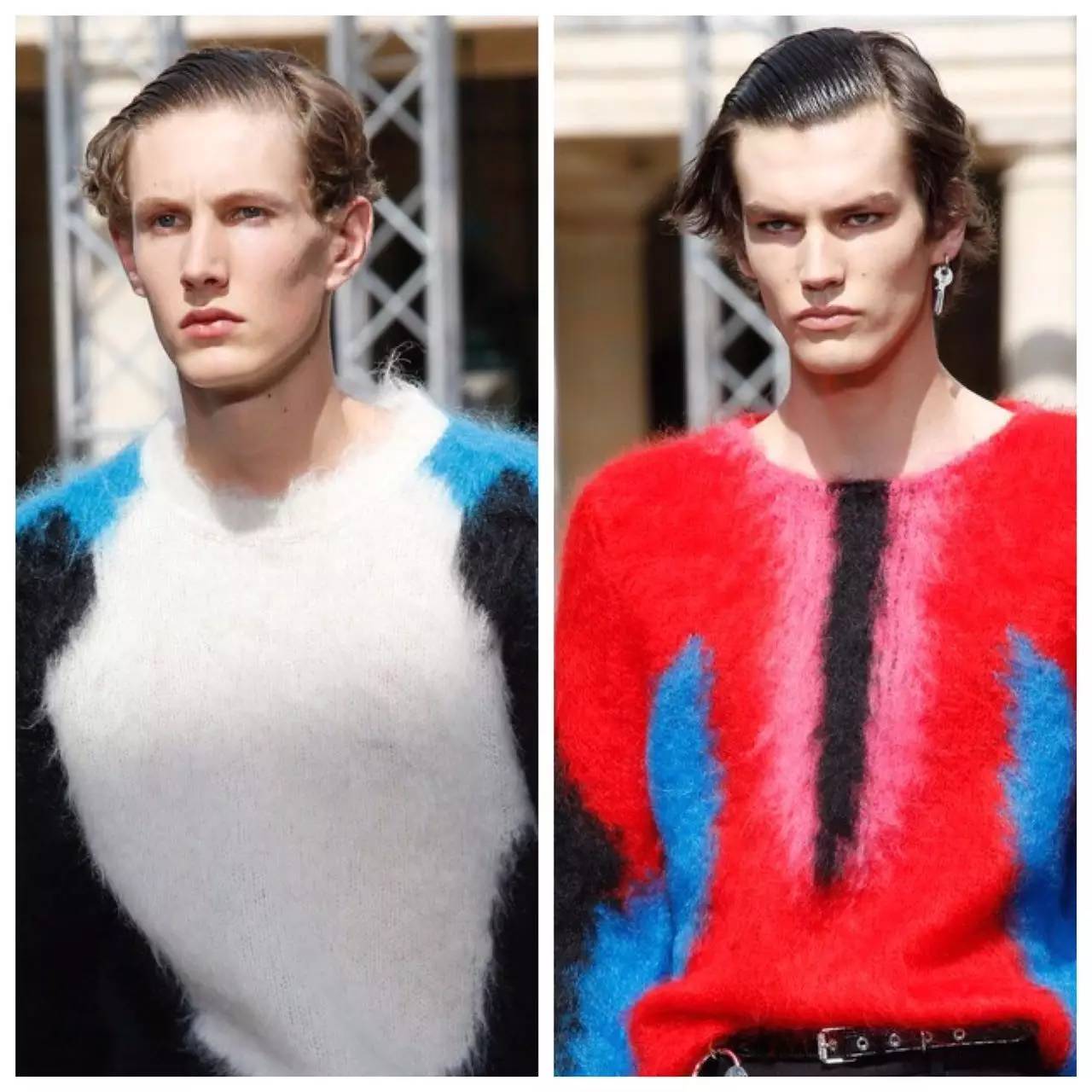 教你妆｜看看男装周男模们的脸，你还好意思不护肤？送茱莉蔻～