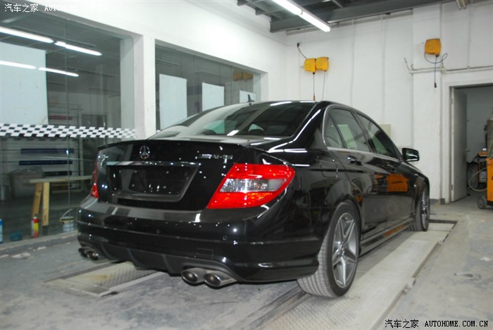 全记录怪兽版奔驰C63AMG改装C74