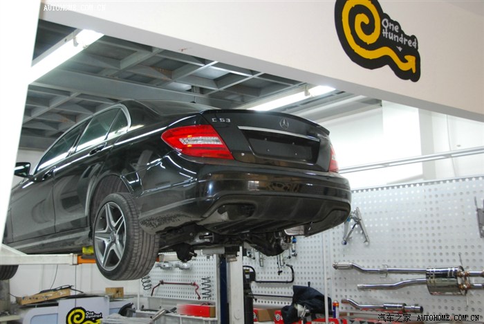 全记录怪兽版奔驰C63AMG改装C74