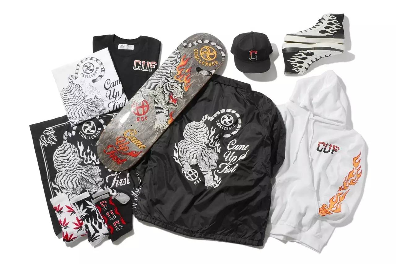 无HUF，不滑板？NO！HUF有的是性感潮范儿~