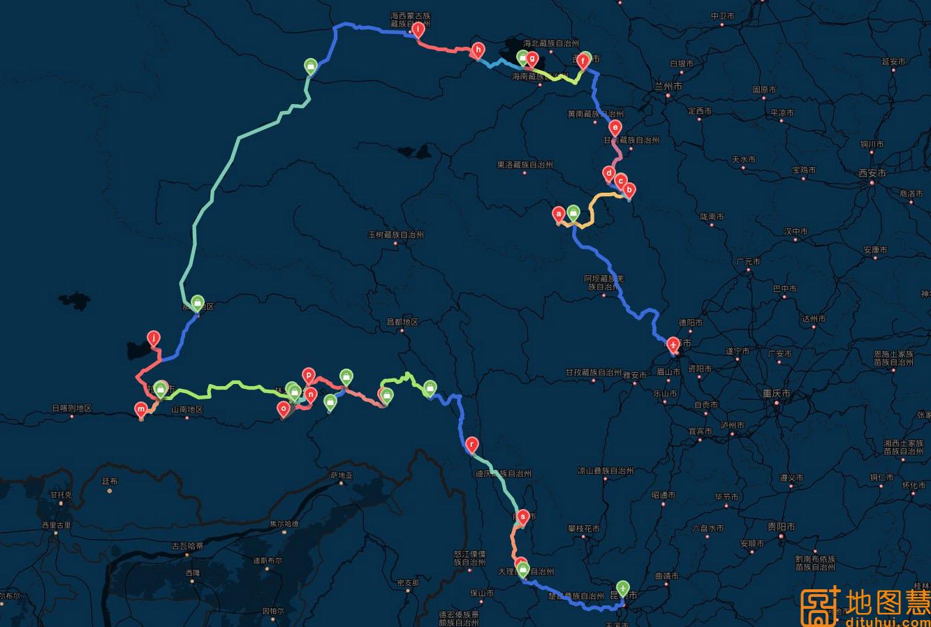 自动生成旅游路线图,旅游路线图制作教程视频