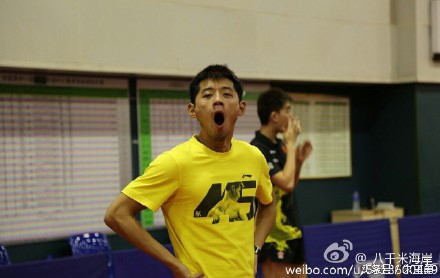 张继科看电影后流泪,张继科打比赛犯困的真实原因